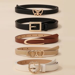5 Pcs - Elegant Accents Belt Collection