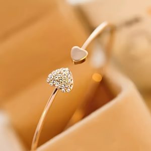 Golden Heartbeat Cuff