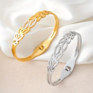 Eternal Leaf Bangle Series